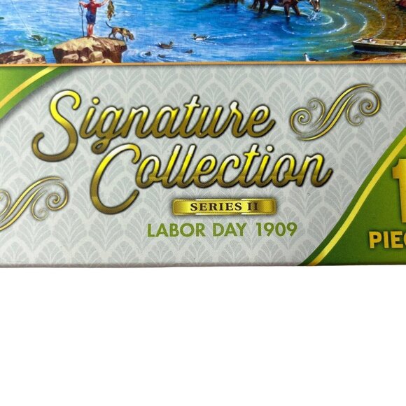 Master Pieces Signature Collection 1000 Piece Labor Day 1909 Jigsaw Puzzle - Picture 4 of 6